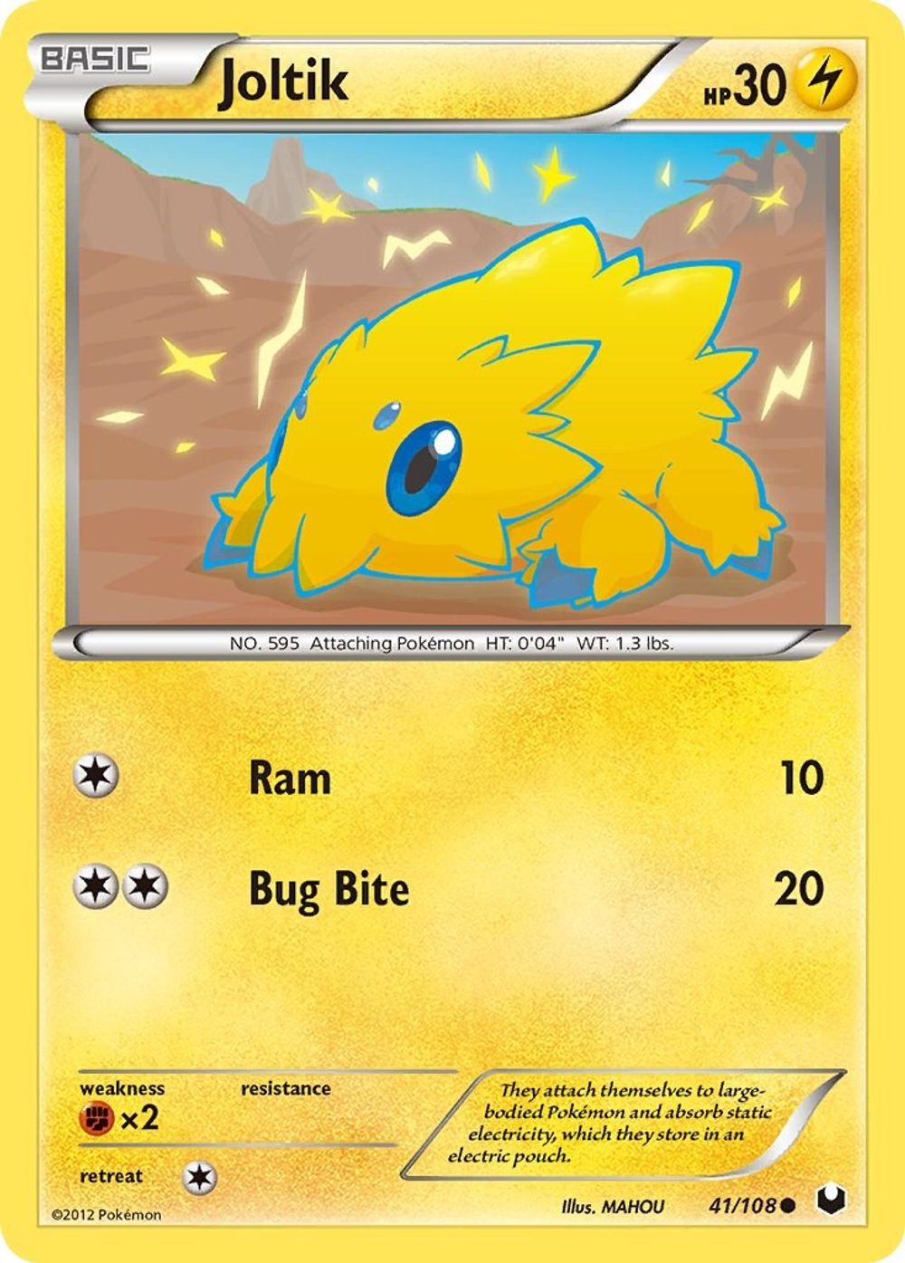 Joltik (41) — Dark Explorers