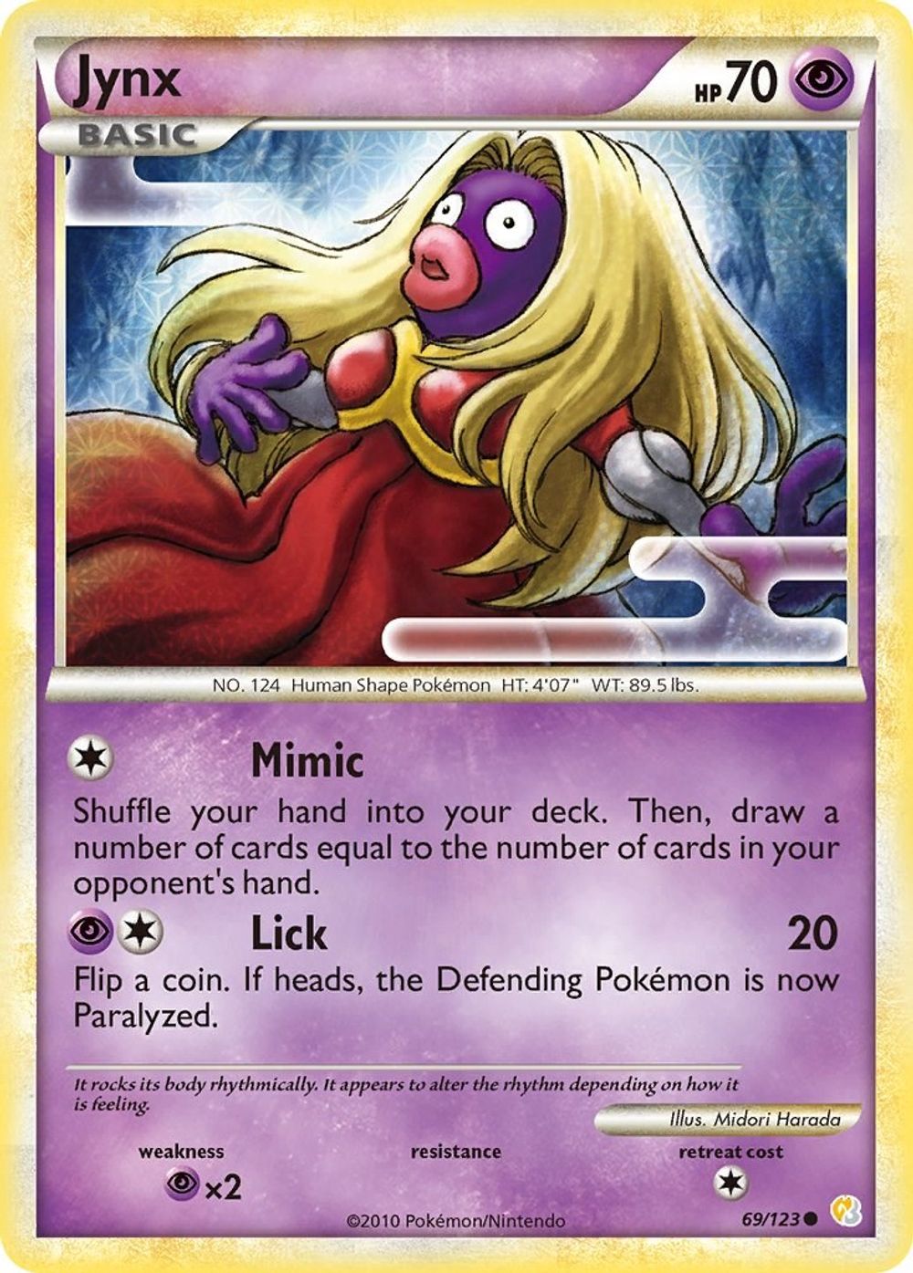 Jynx — HeartGold SoulSilver