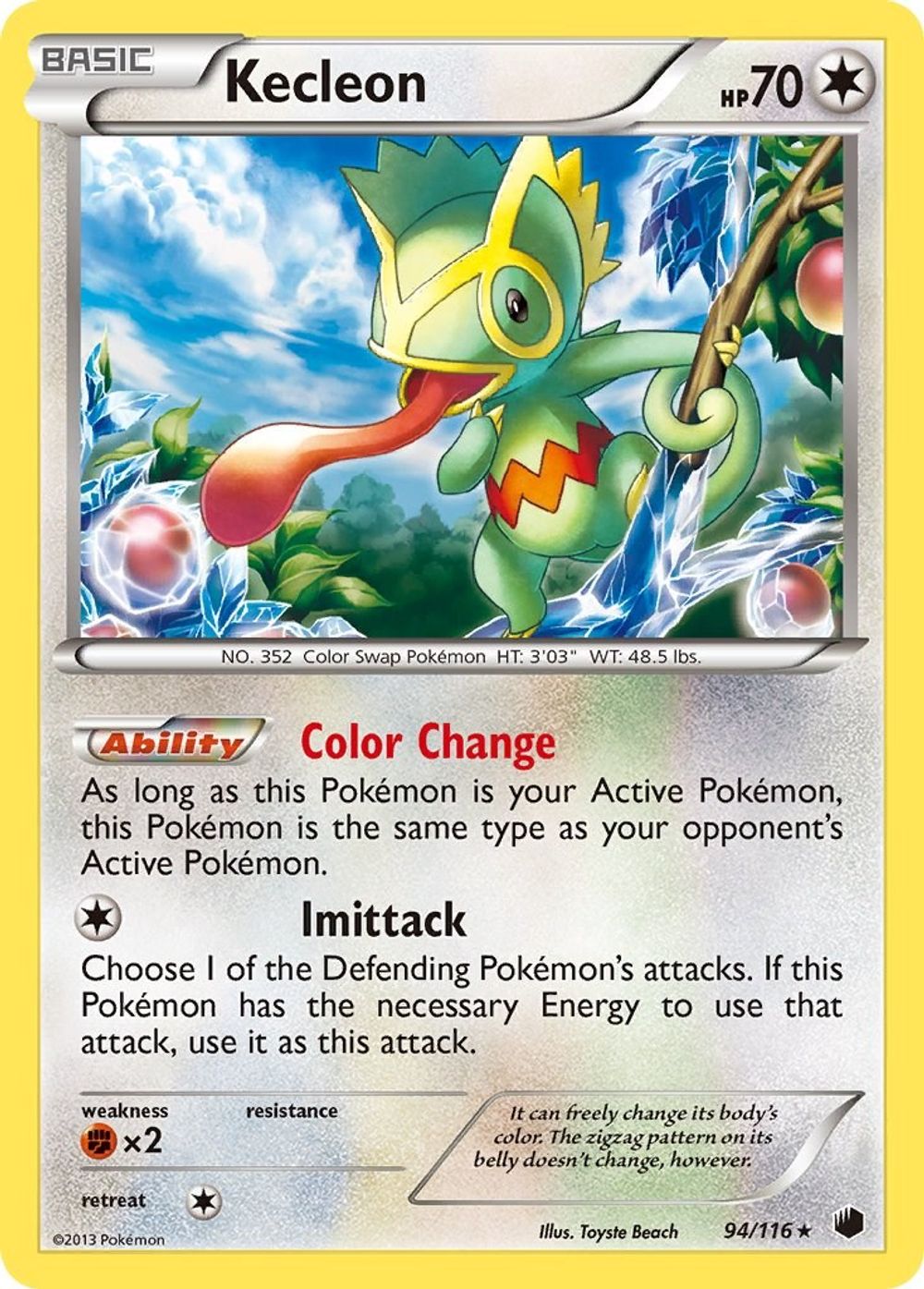 Kecleon — Plasma Freeze