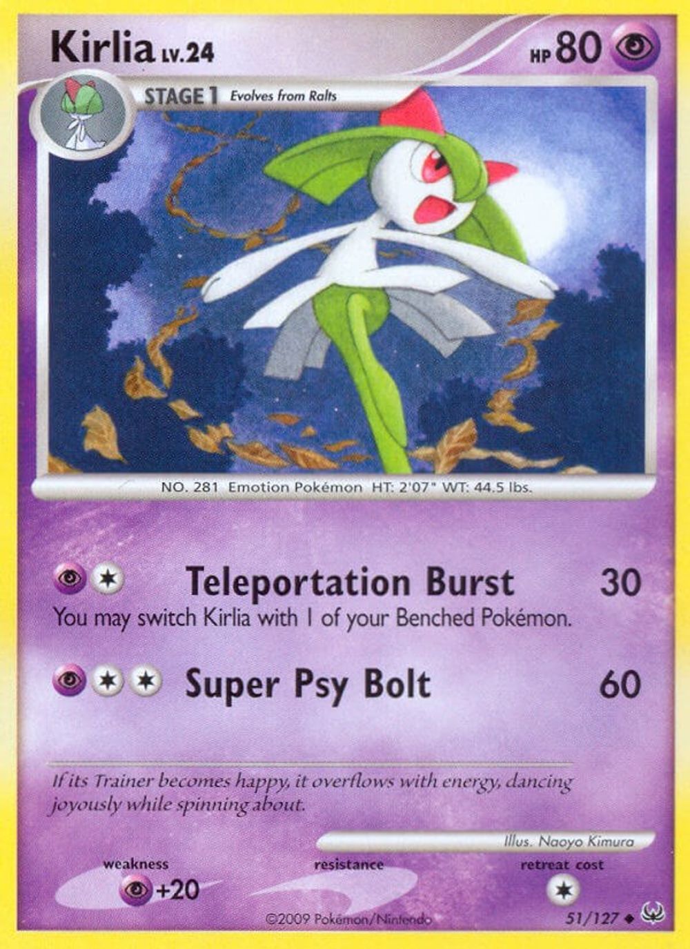 Kirlia — Platinum