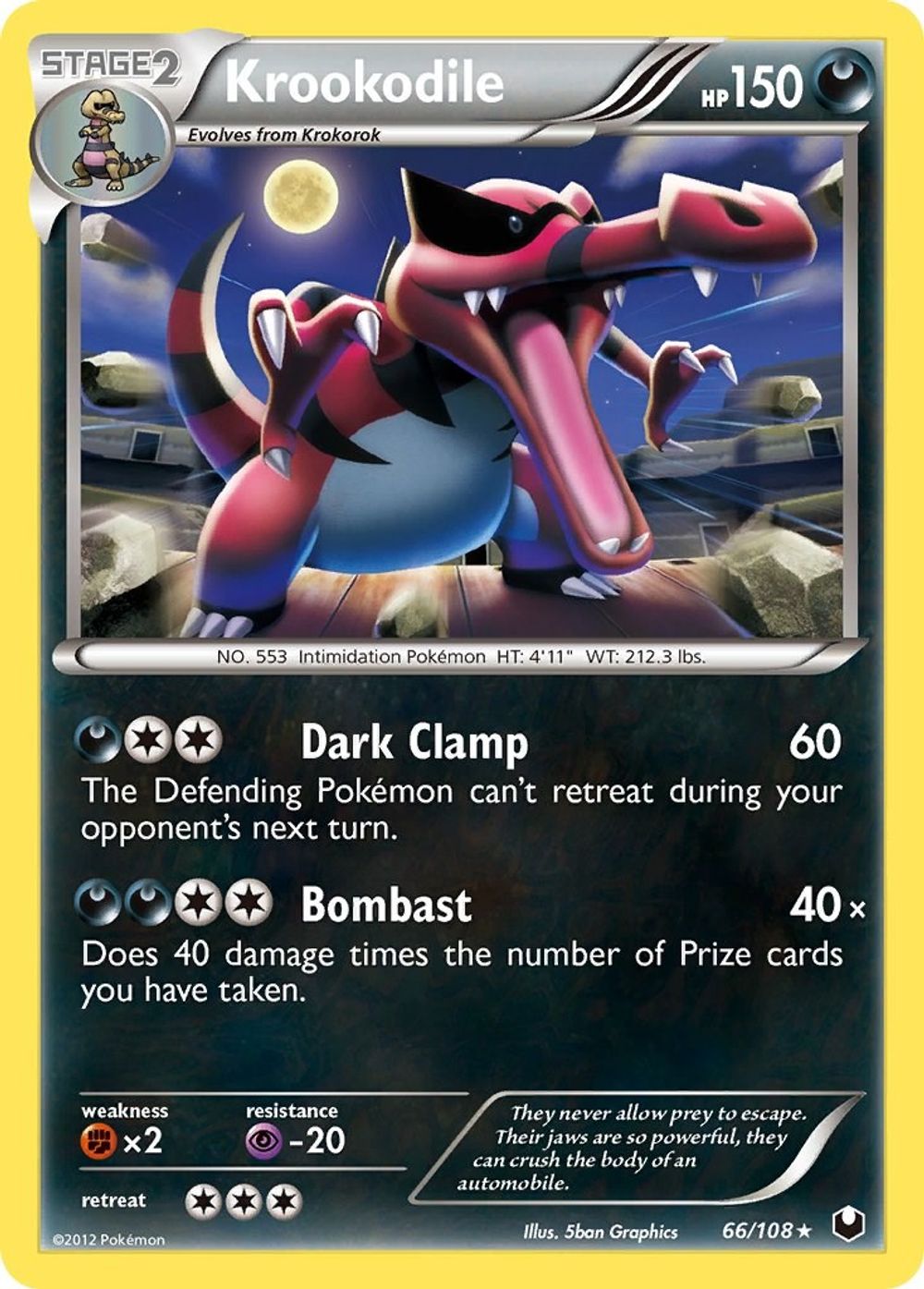 Krookodile — Dark Explorers