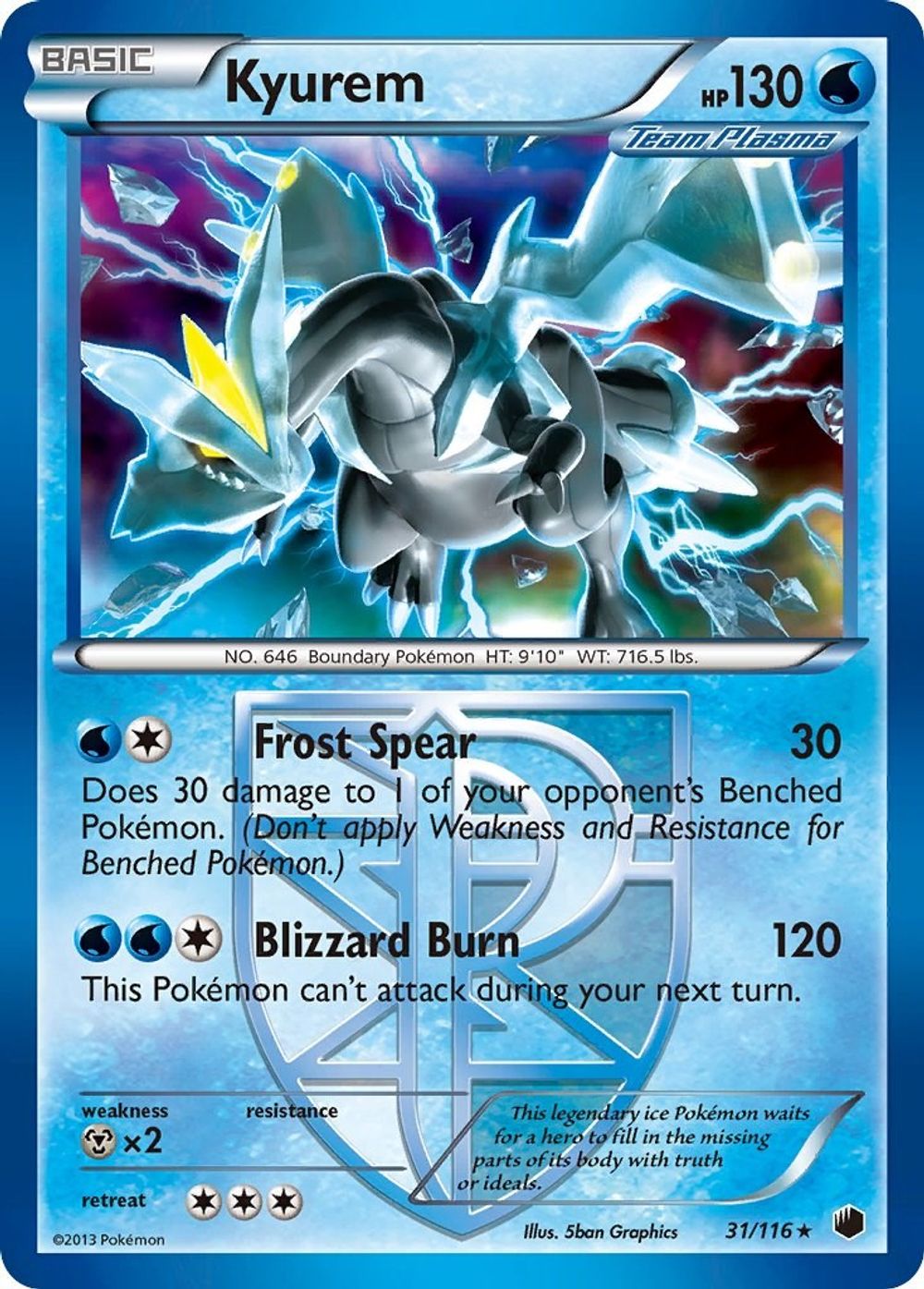 Kyurem (Team Plasma) — Plasma Freeze
