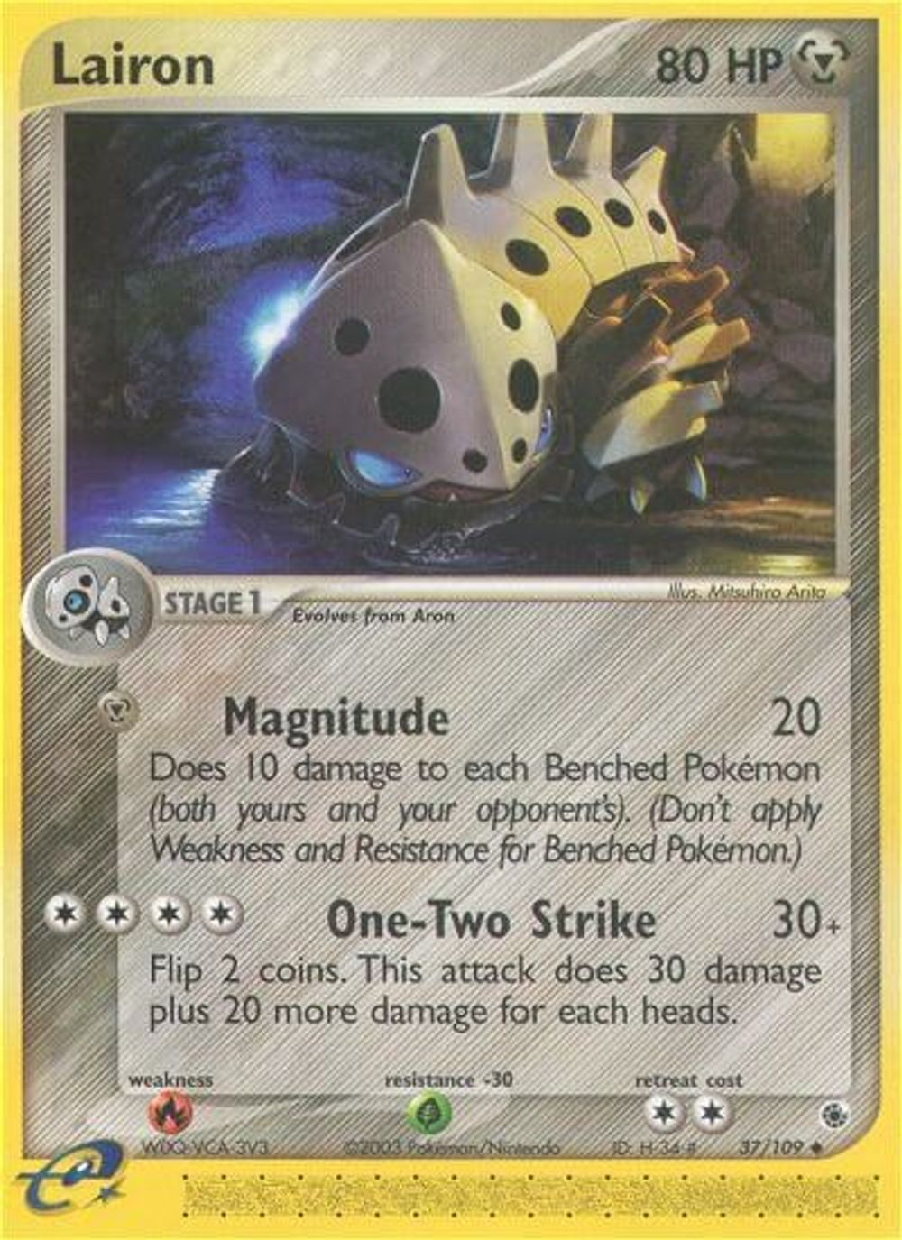 Lairon - 37/109 — Ruby and Sapphire