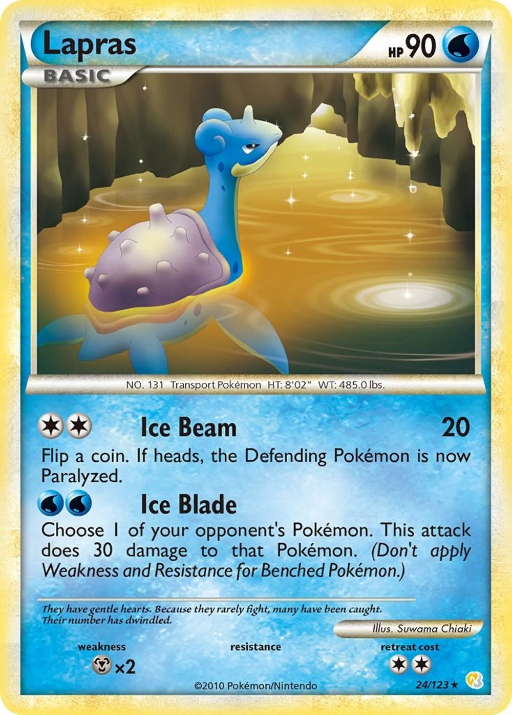 Lapras — HeartGold SoulSilver