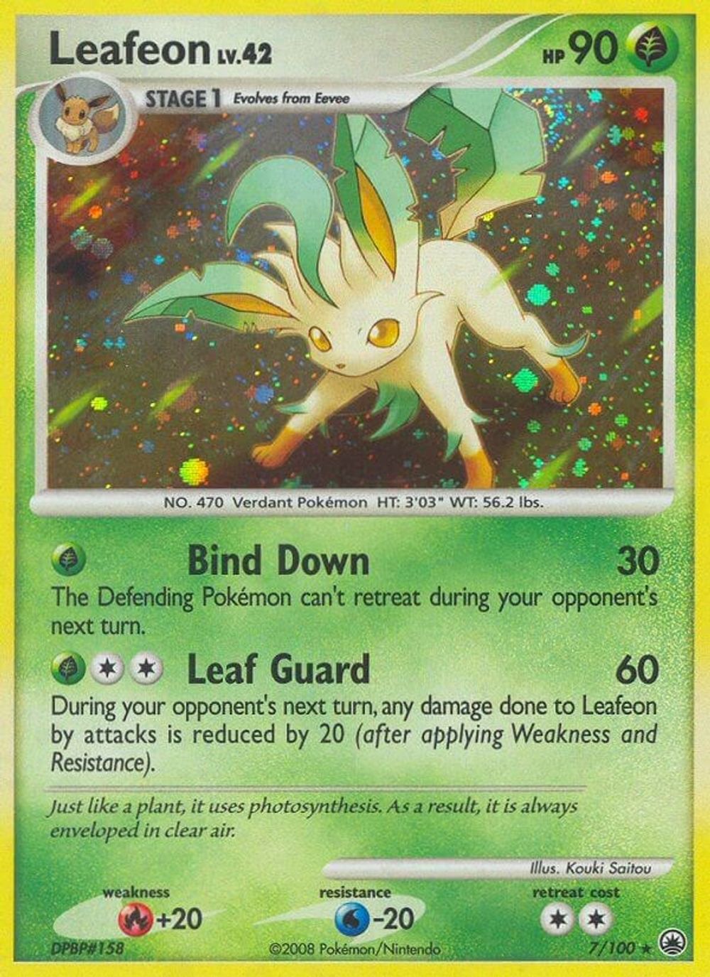 Leafeon (7) — Majestic Dawn