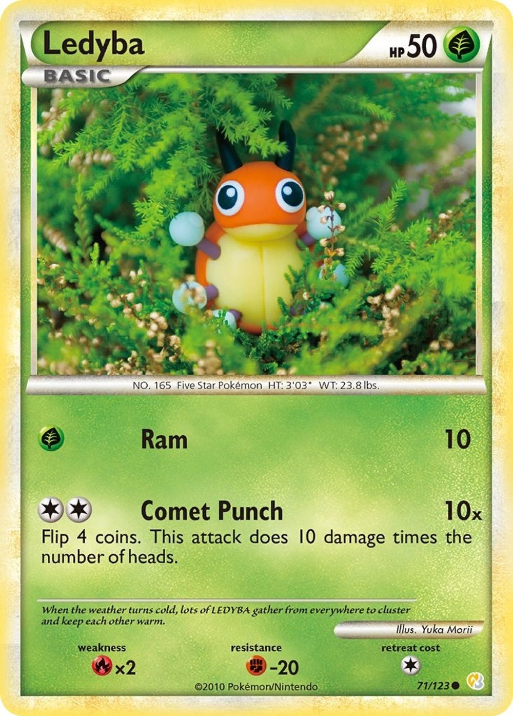 Ledyba — HeartGold SoulSilver