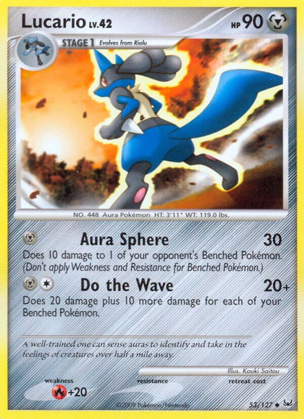 Lucario — Platinum