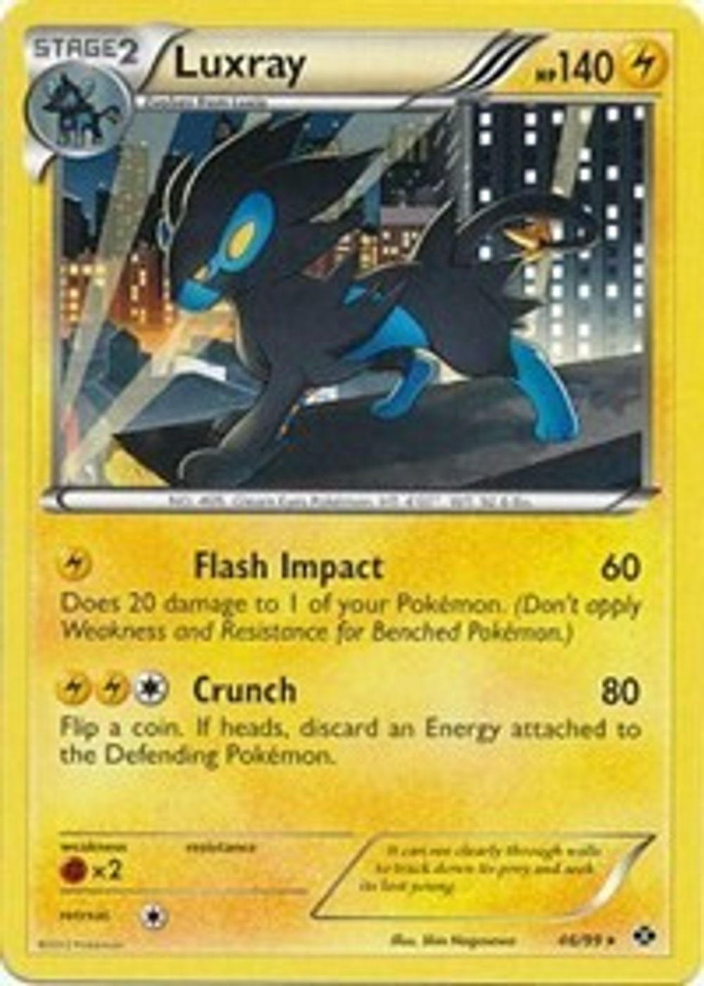 Luxray - 46/99 — Deck Exclusives