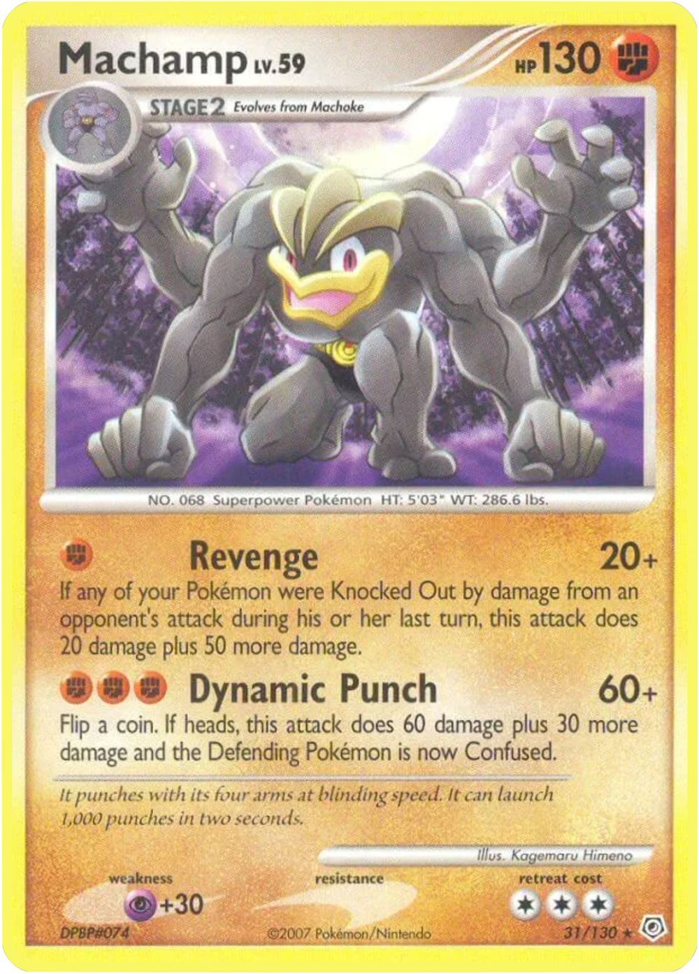 Machamp — Diamond and Pearl