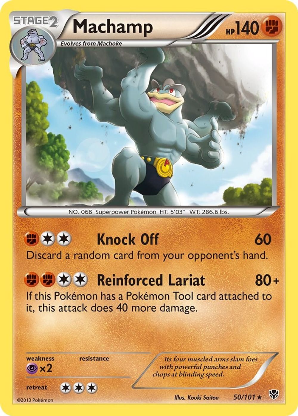Machamp (50) — Plasma Blast