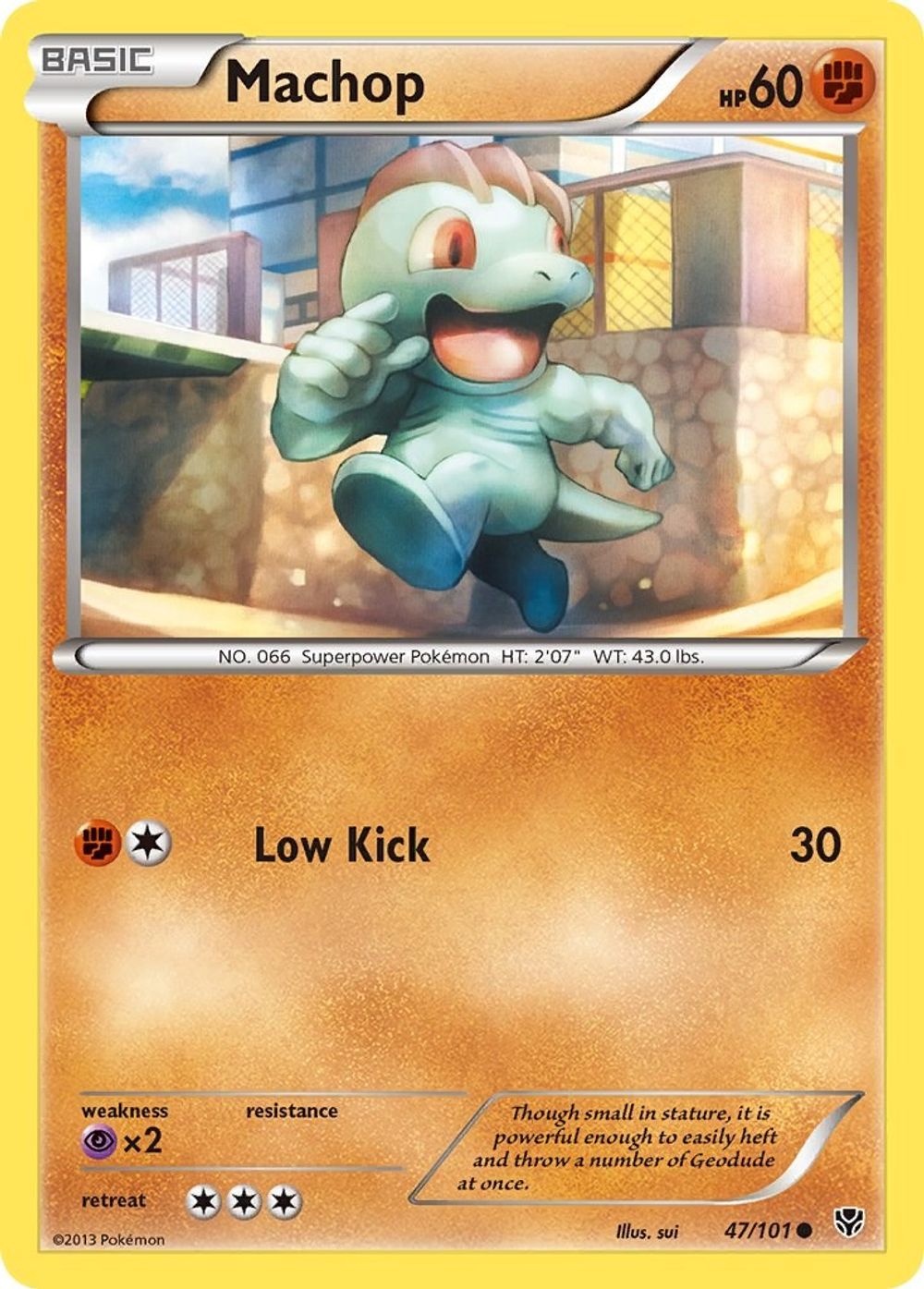 Machop — Plasma Blast