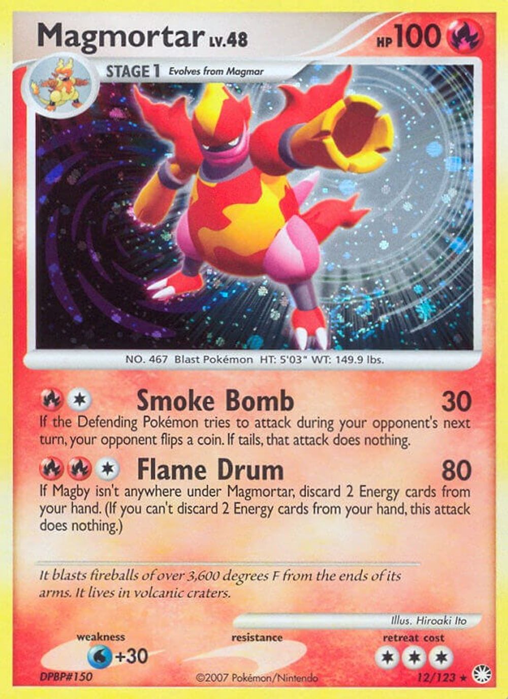 Magmortar — Mysterious Treasures