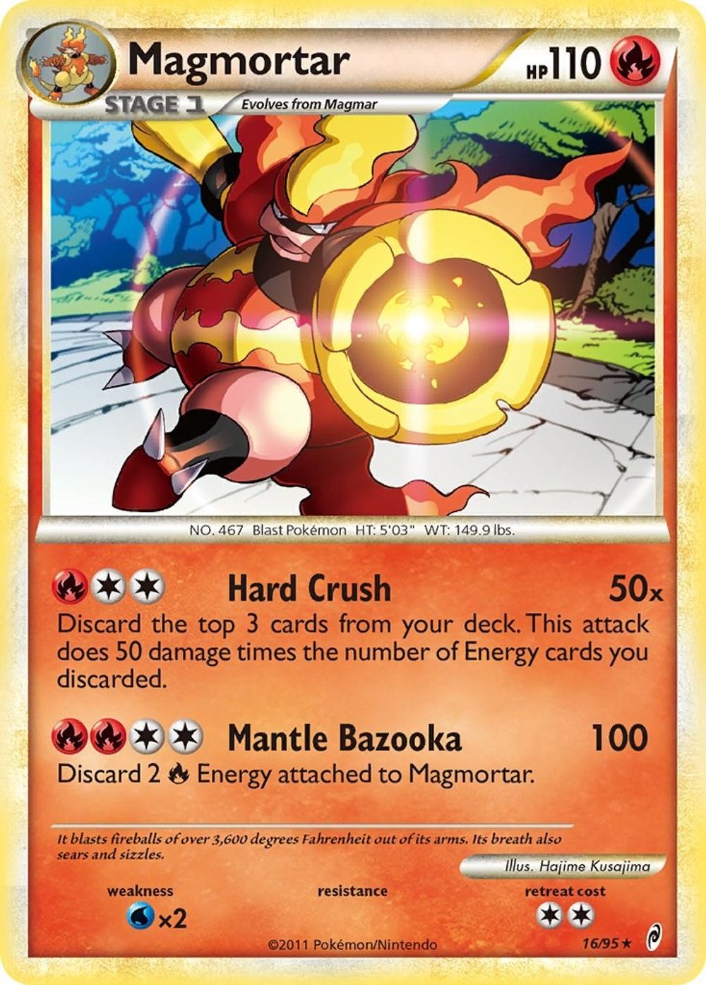 Magmortar — Call of Legends