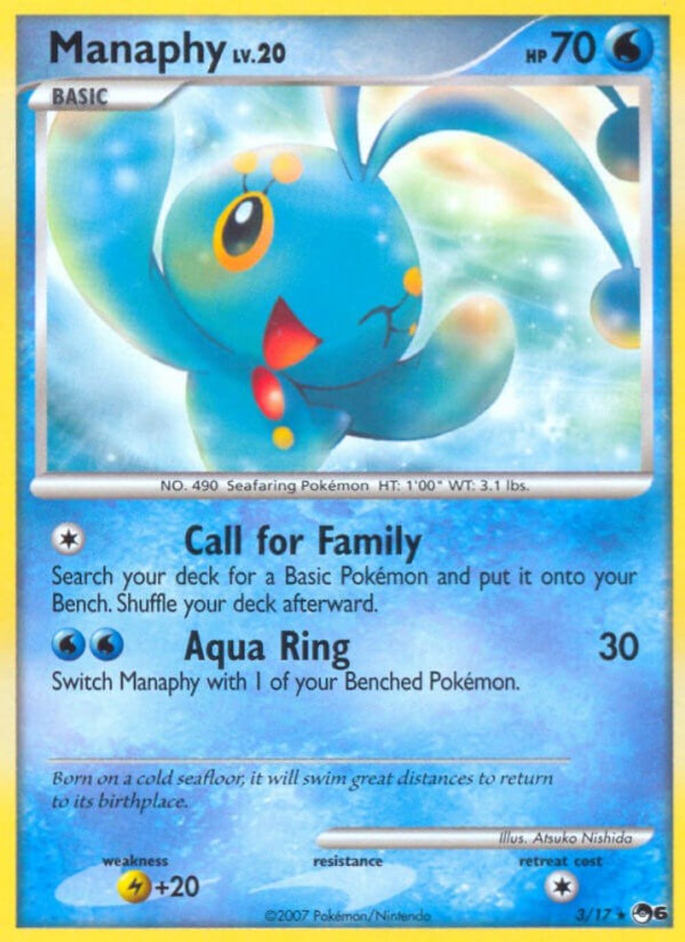 Manaphy — POP Series 6