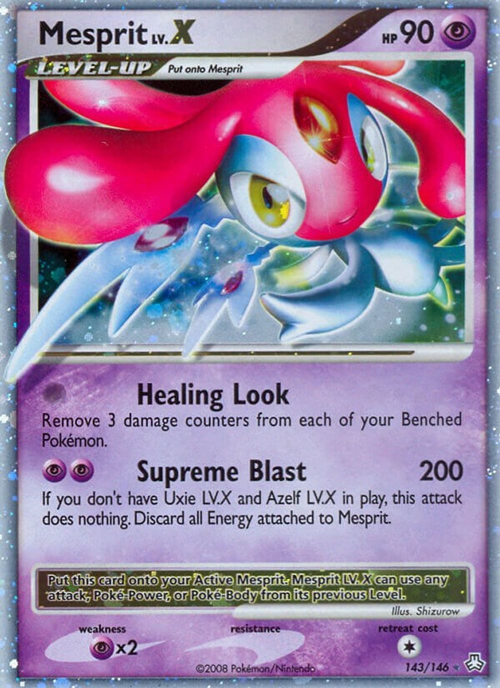 Mesprit LV.X — Legends Awakened