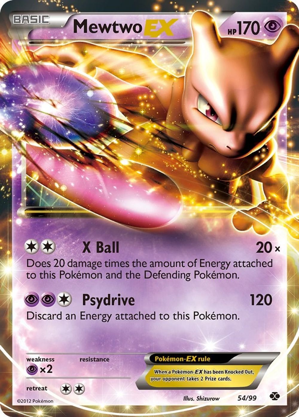 Mewtwo EX — Next Destinies