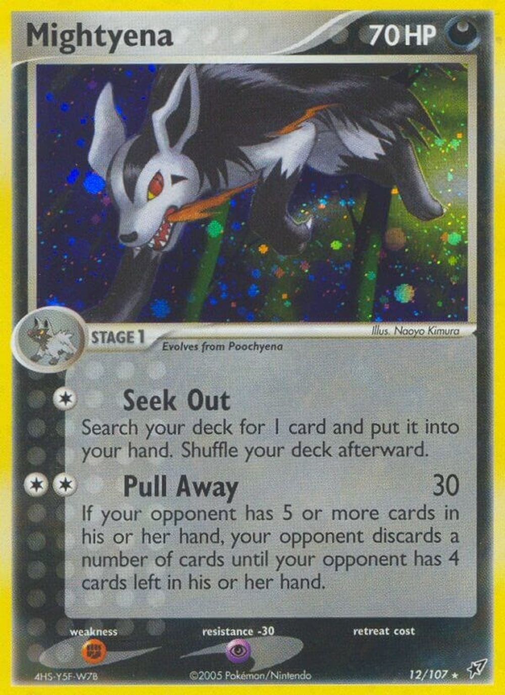 Mightyena — Deoxys