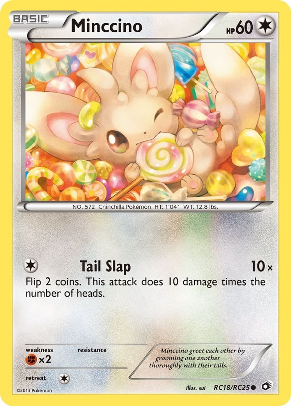 Minccino — Legendary Treasures: Radiant Collection