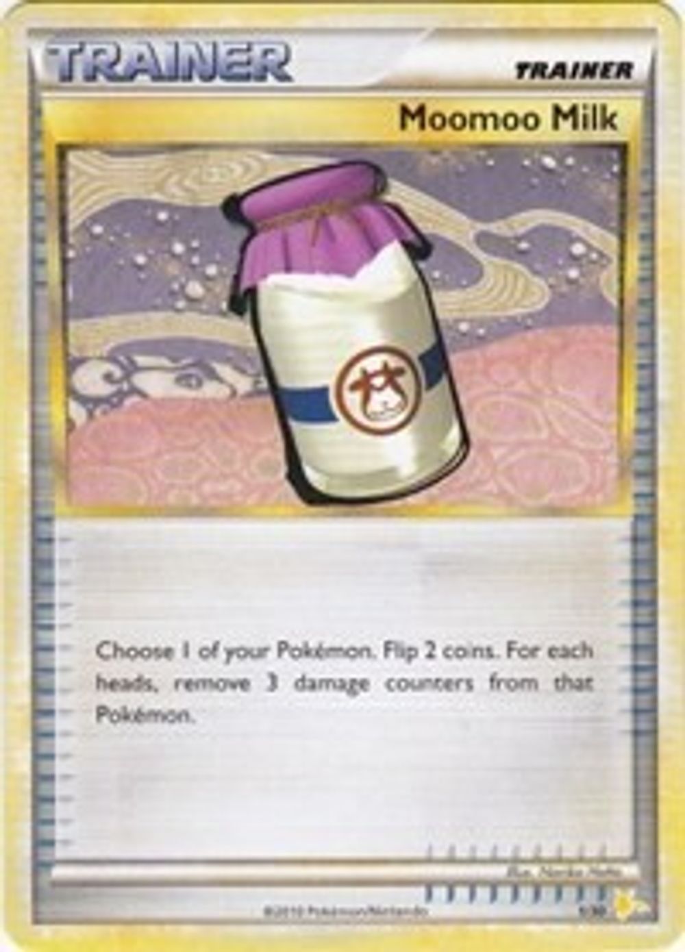 Moomoo Milk (#26) — HGSS Trainer Kit: Gyarados & Raichu
