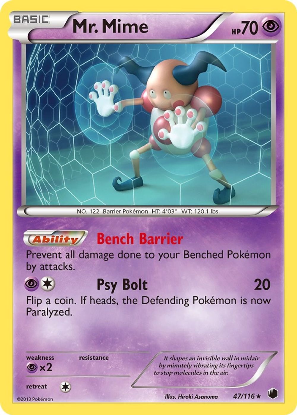 Mr. Mime — Plasma Freeze