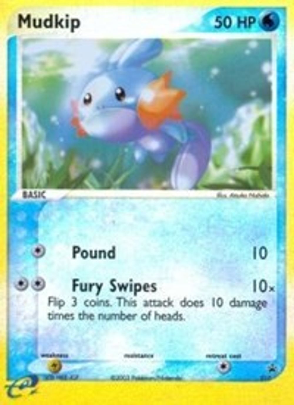 Mudkip - 010 (e-League) — Nintendo Promos
