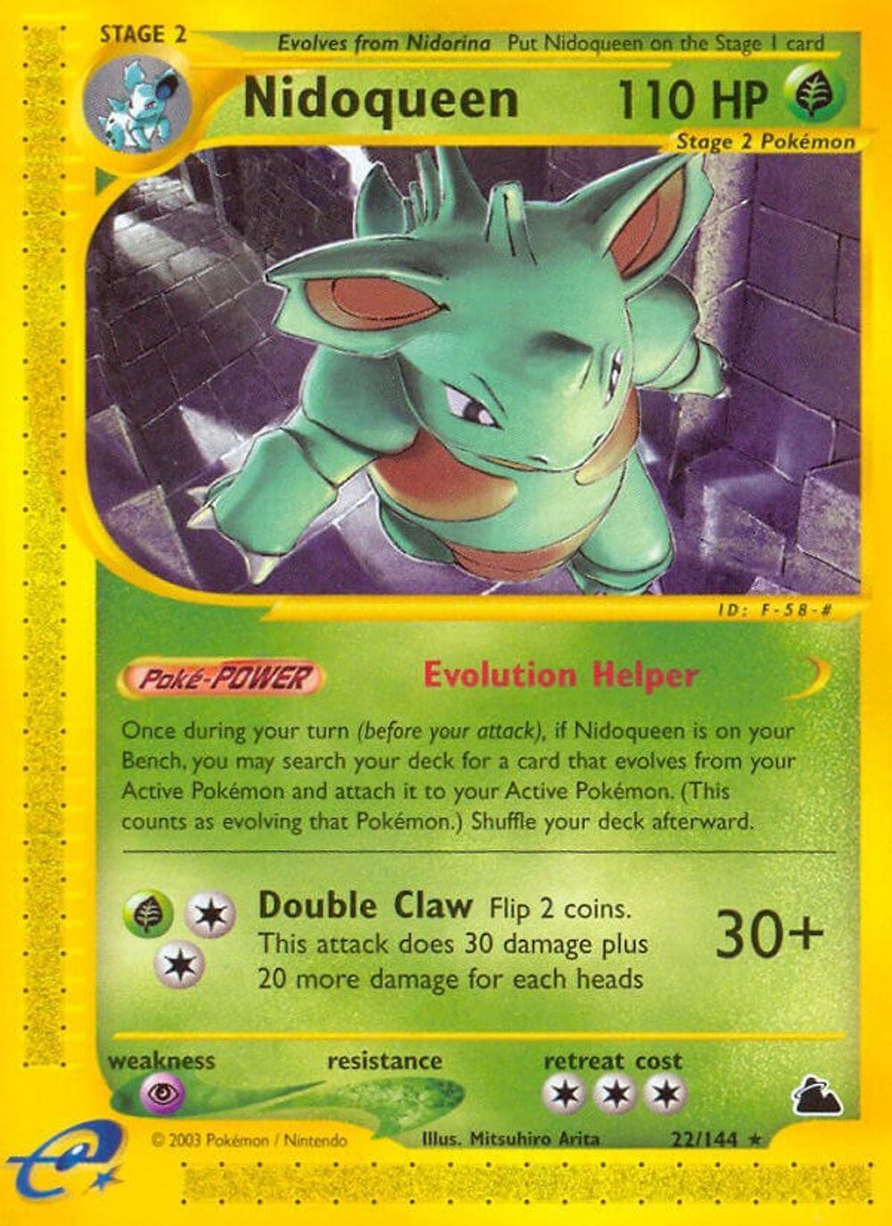 Nidoqueen (22) — Skyridge