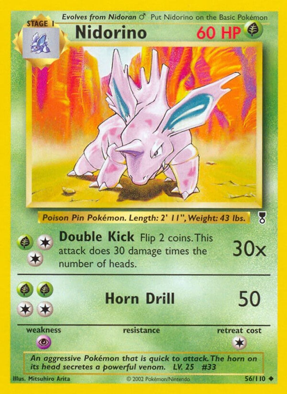 Nidorino — Legendary Collection