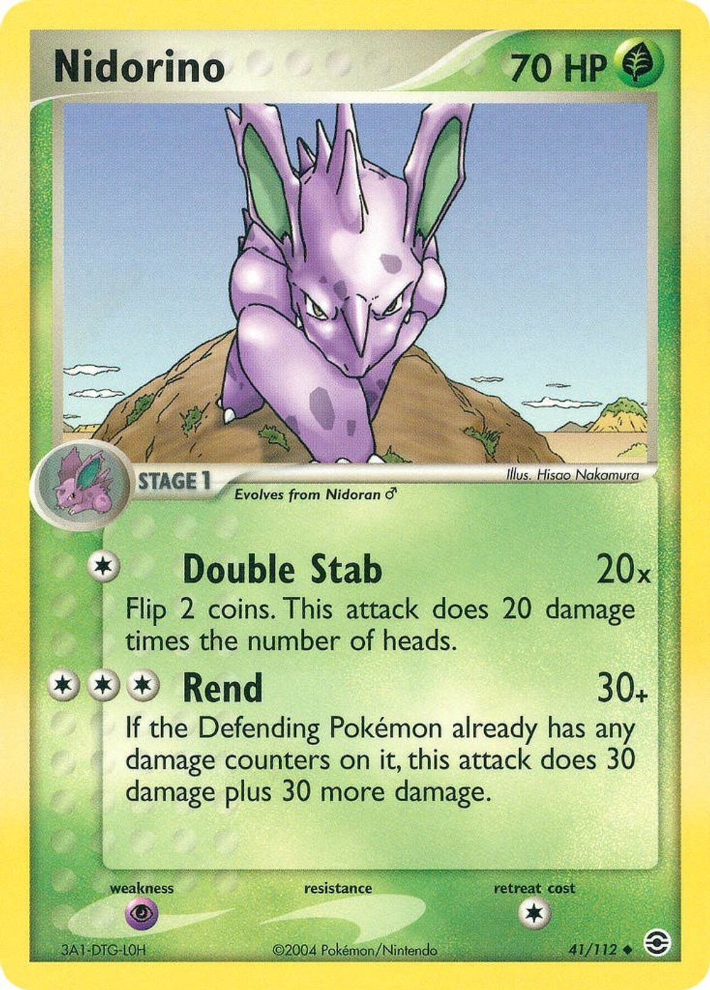 Nidorino — FireRed & LeafGreen