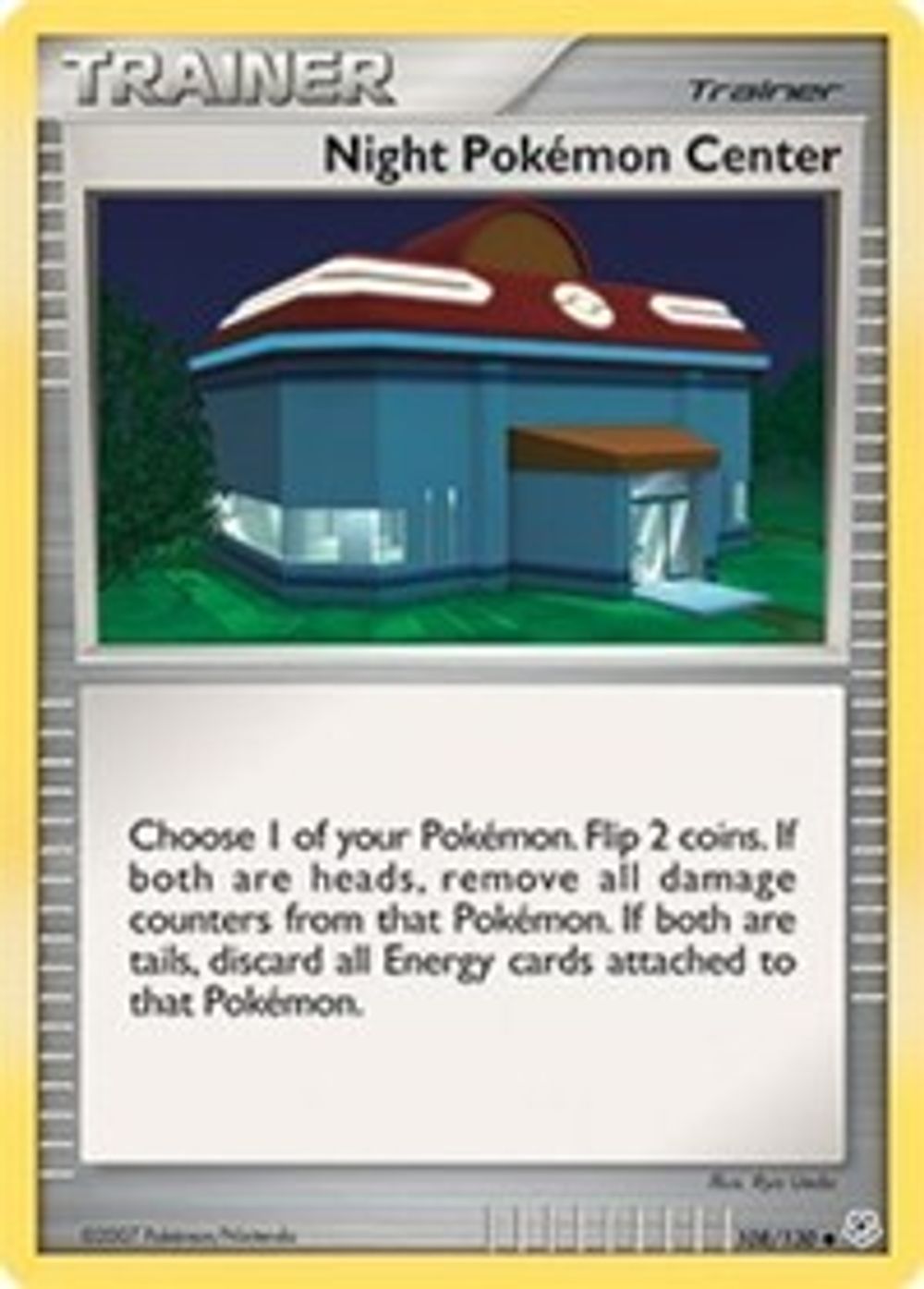 Night Pokemon Center — Diamond and Pearl