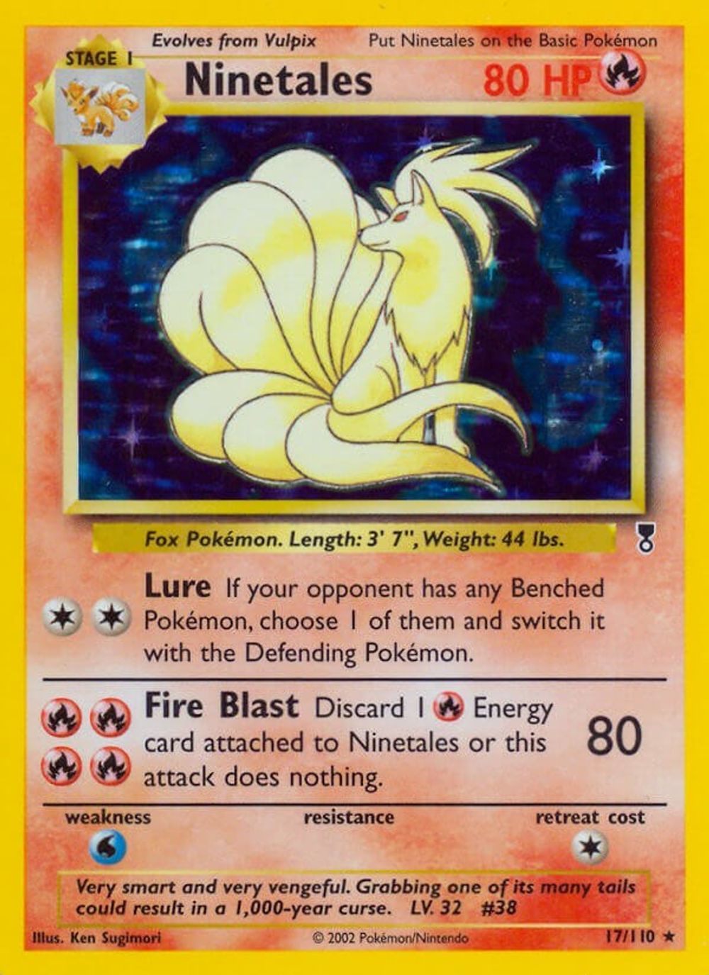 Ninetales — Legendary Collection