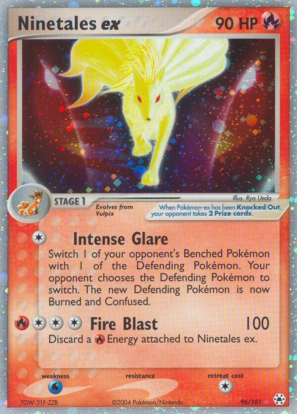 Ninetales ex — Hidden Legends