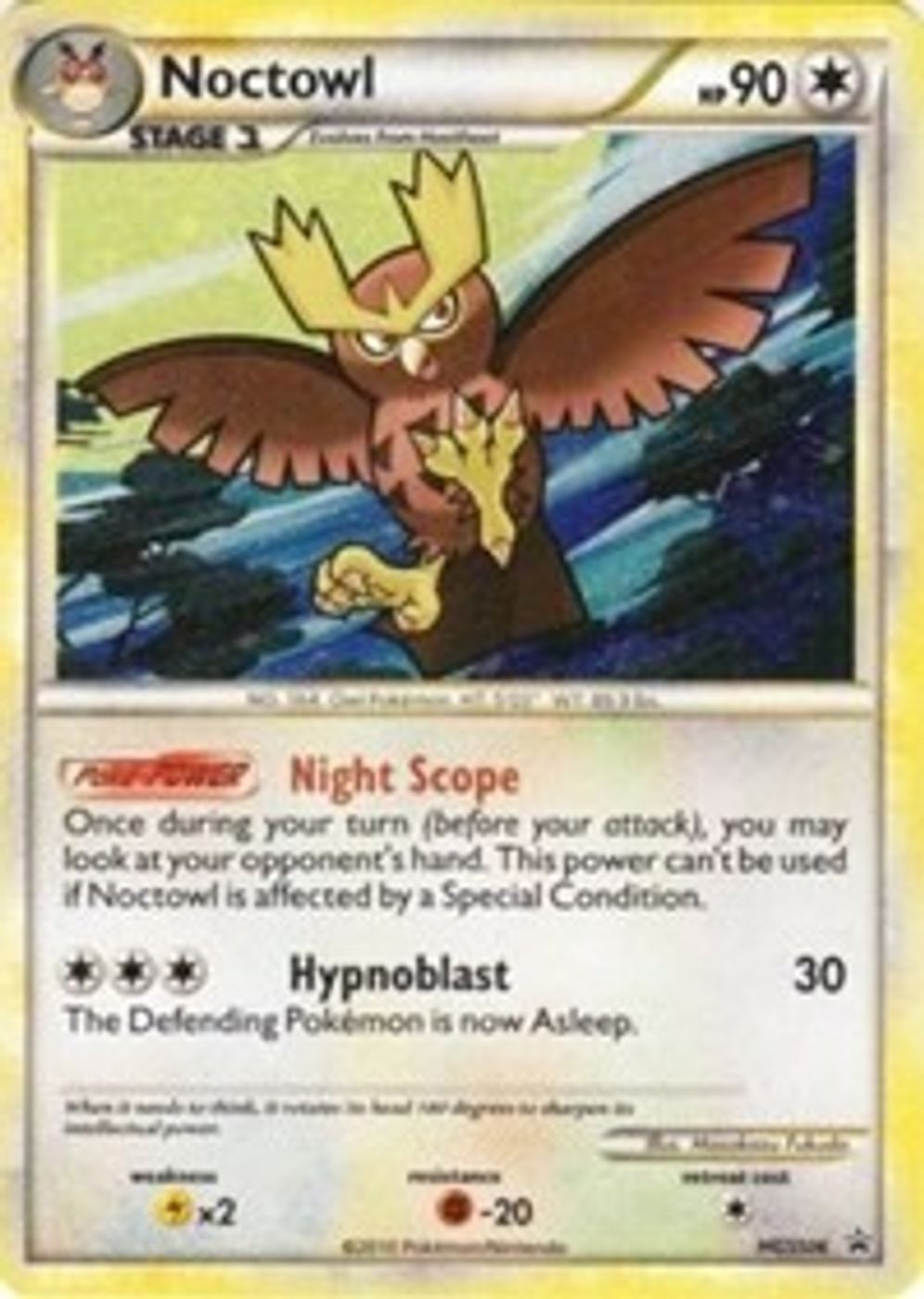 Noctowl - HGSS06 — HGSS Promos