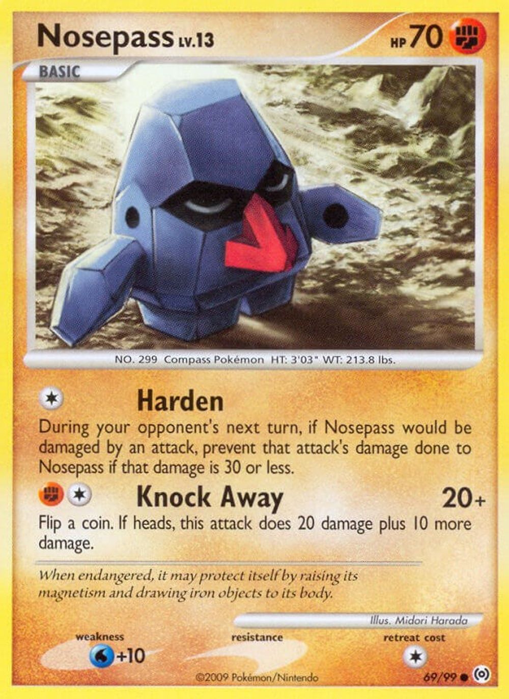 Nosepass — Arceus