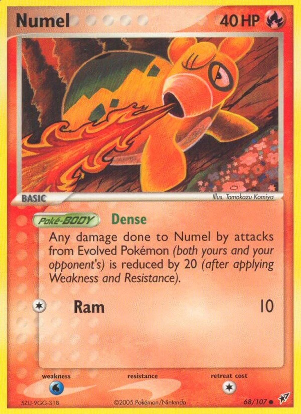 Numel — Deoxys