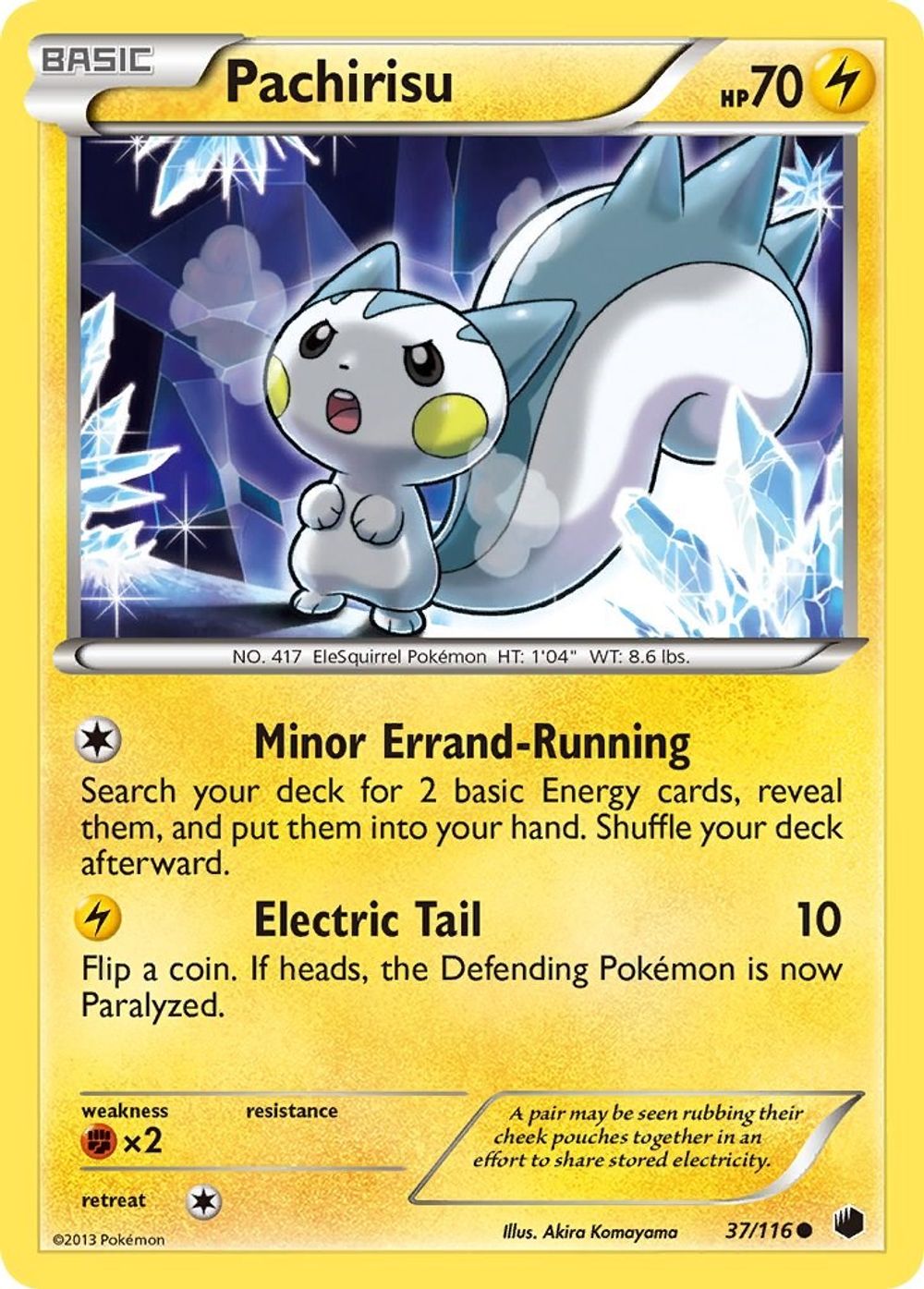 Pachirisu — Plasma Freeze