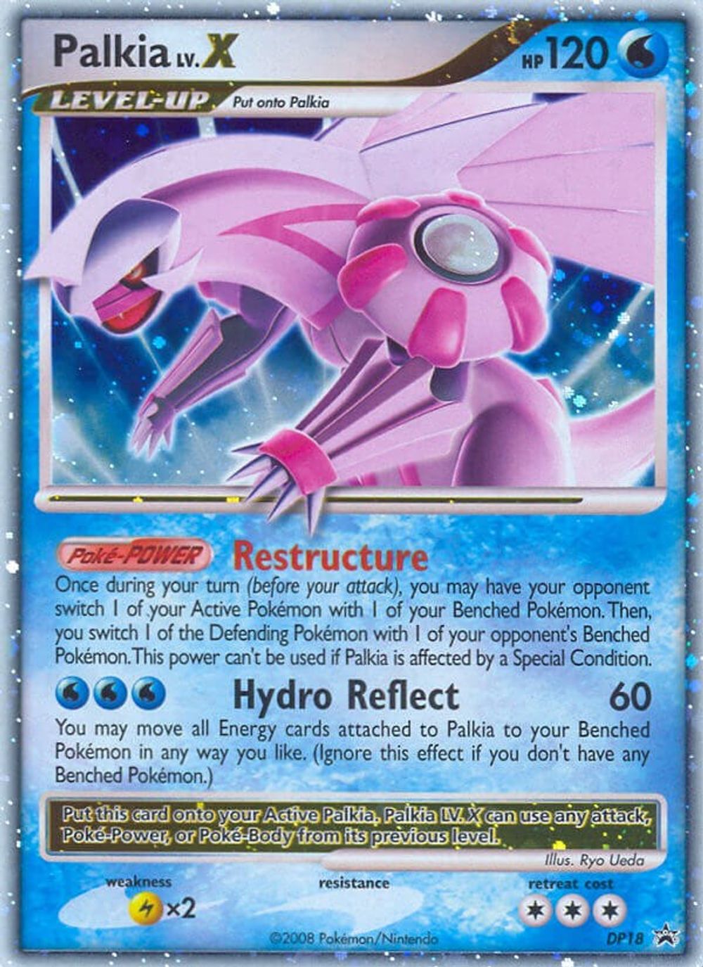 Palkia LV.X - DP18 — Diamond and Pearl Promos