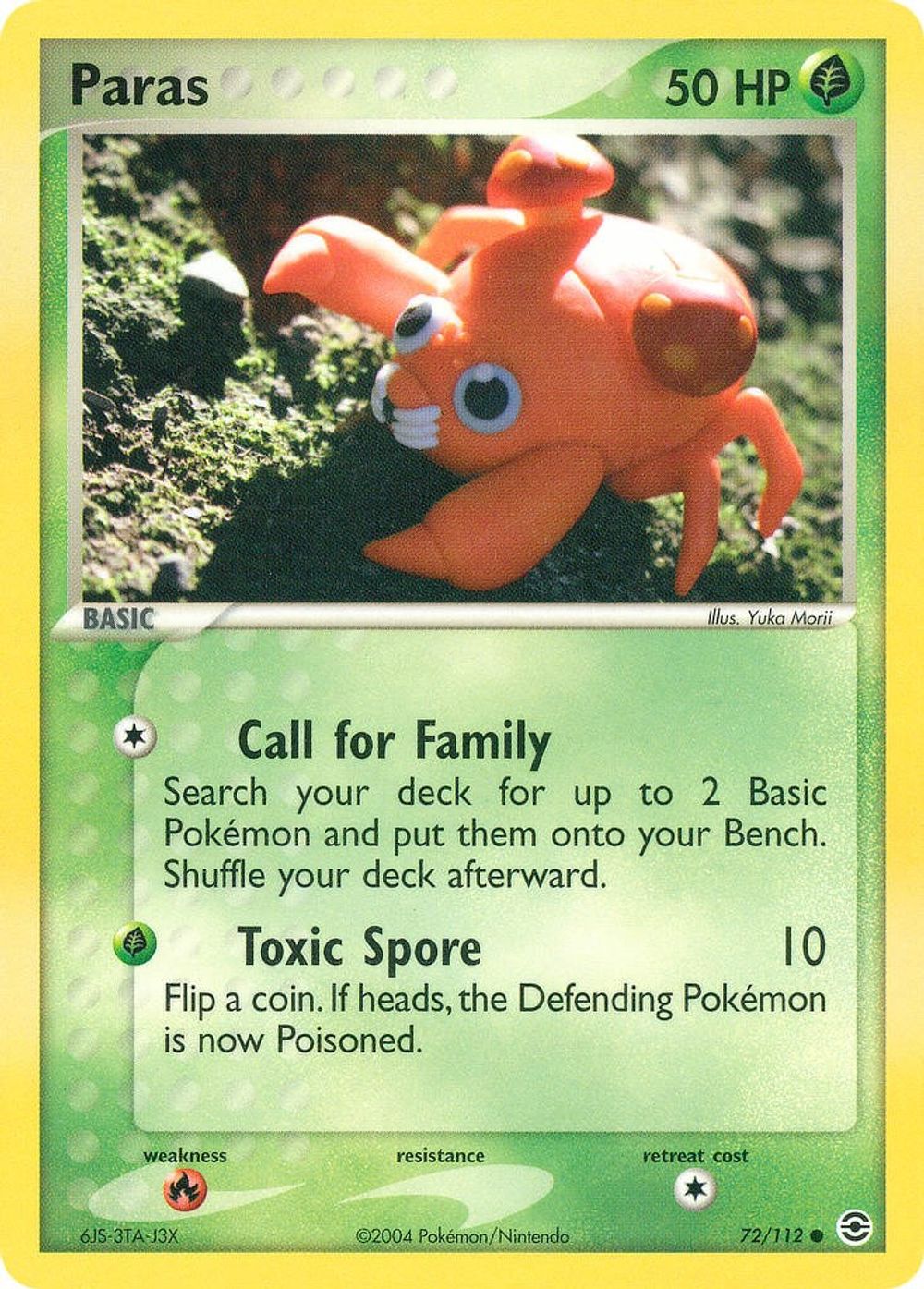 Paras — FireRed & LeafGreen