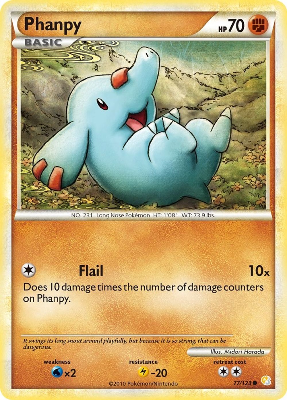 Phanpy — HeartGold SoulSilver