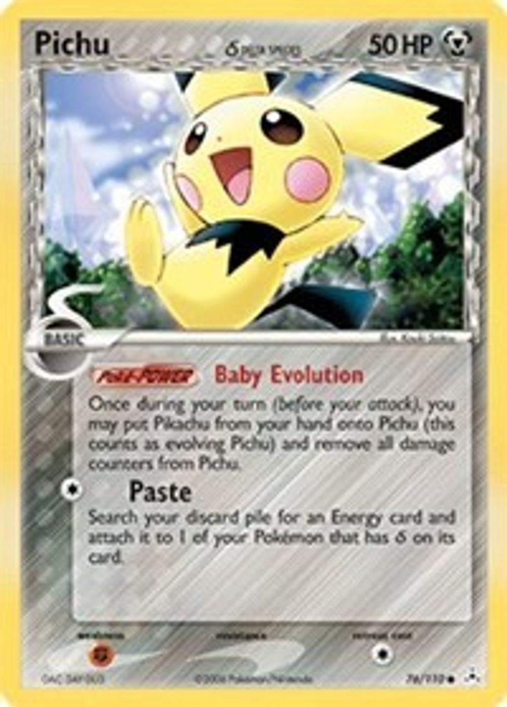 Pichu (Delta Species) — Holon Phantoms