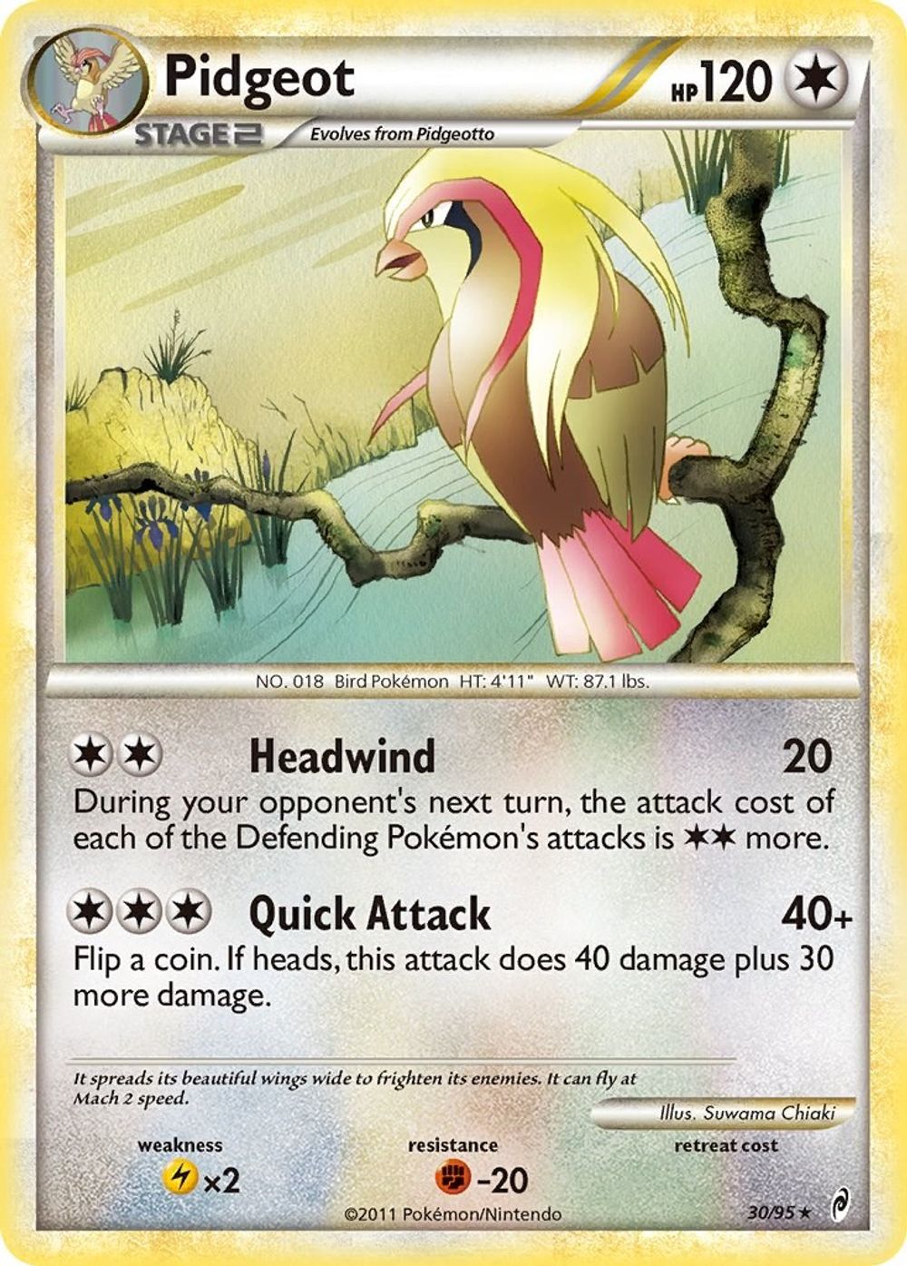 Pidgeot — Call of Legends