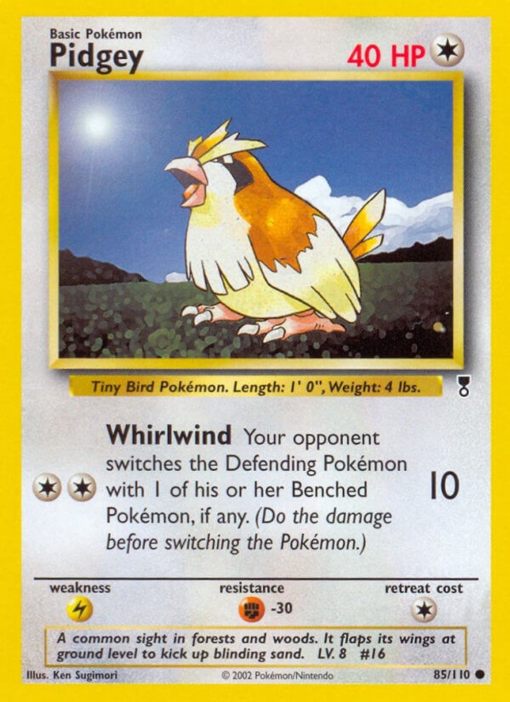 Pidgey — Legendary Collection