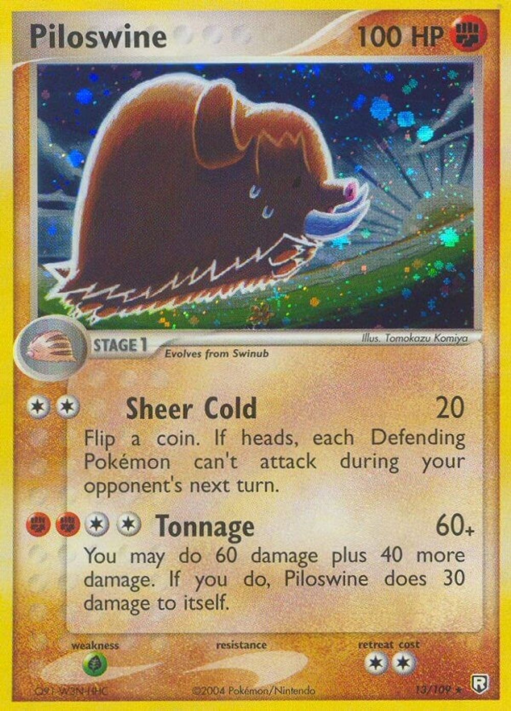 Piloswine — Team Rocket Returns