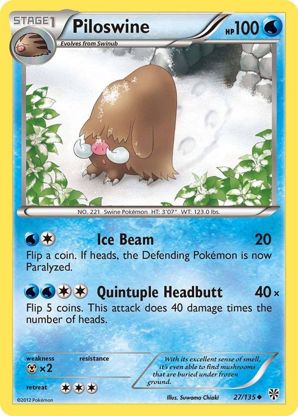 Piloswine — Plasma Storm