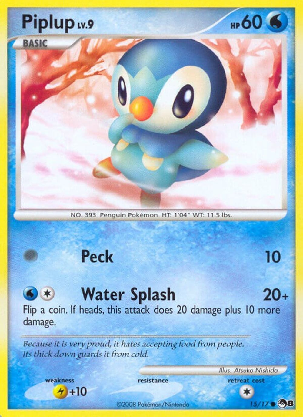 Piplup — POP Series 8