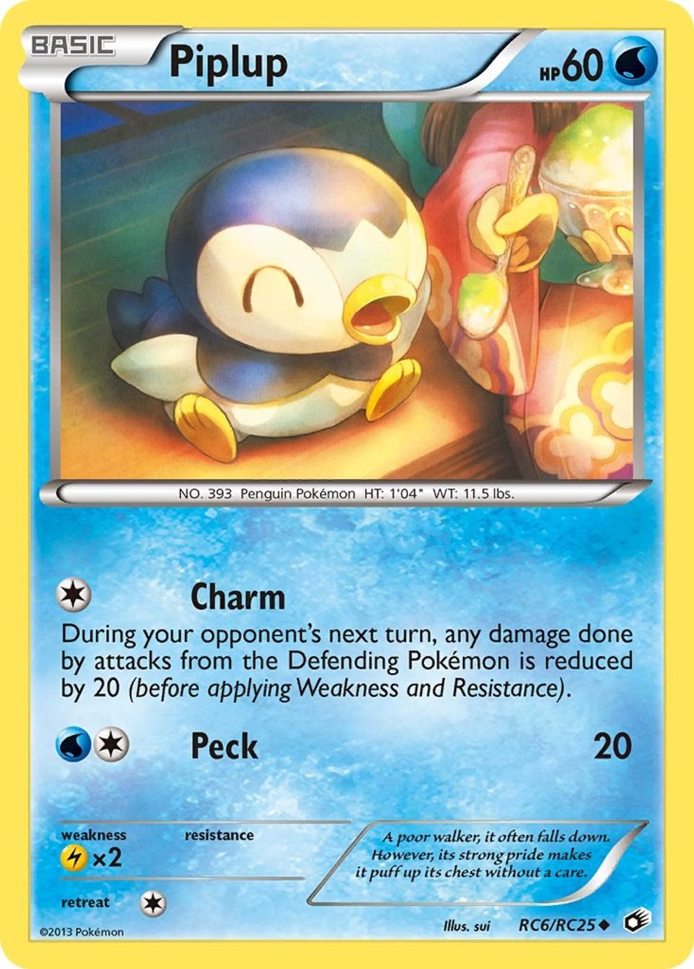 Piplup — Legendary Treasures: Radiant Collection