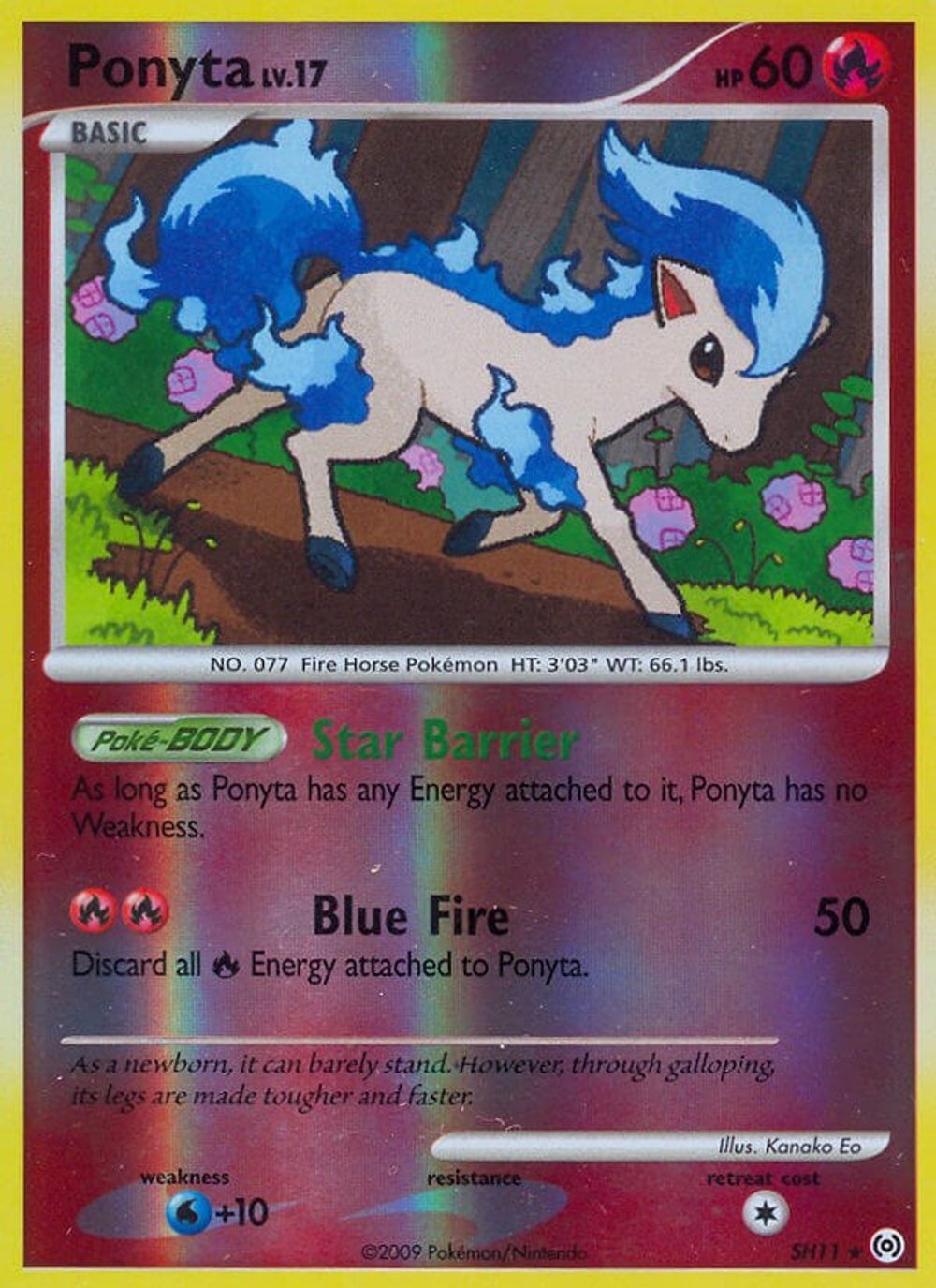 Ponyta (Shiny) — Arceus