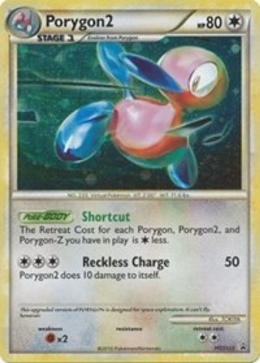 Porygon2 - HGSS23 — HGSS Promos