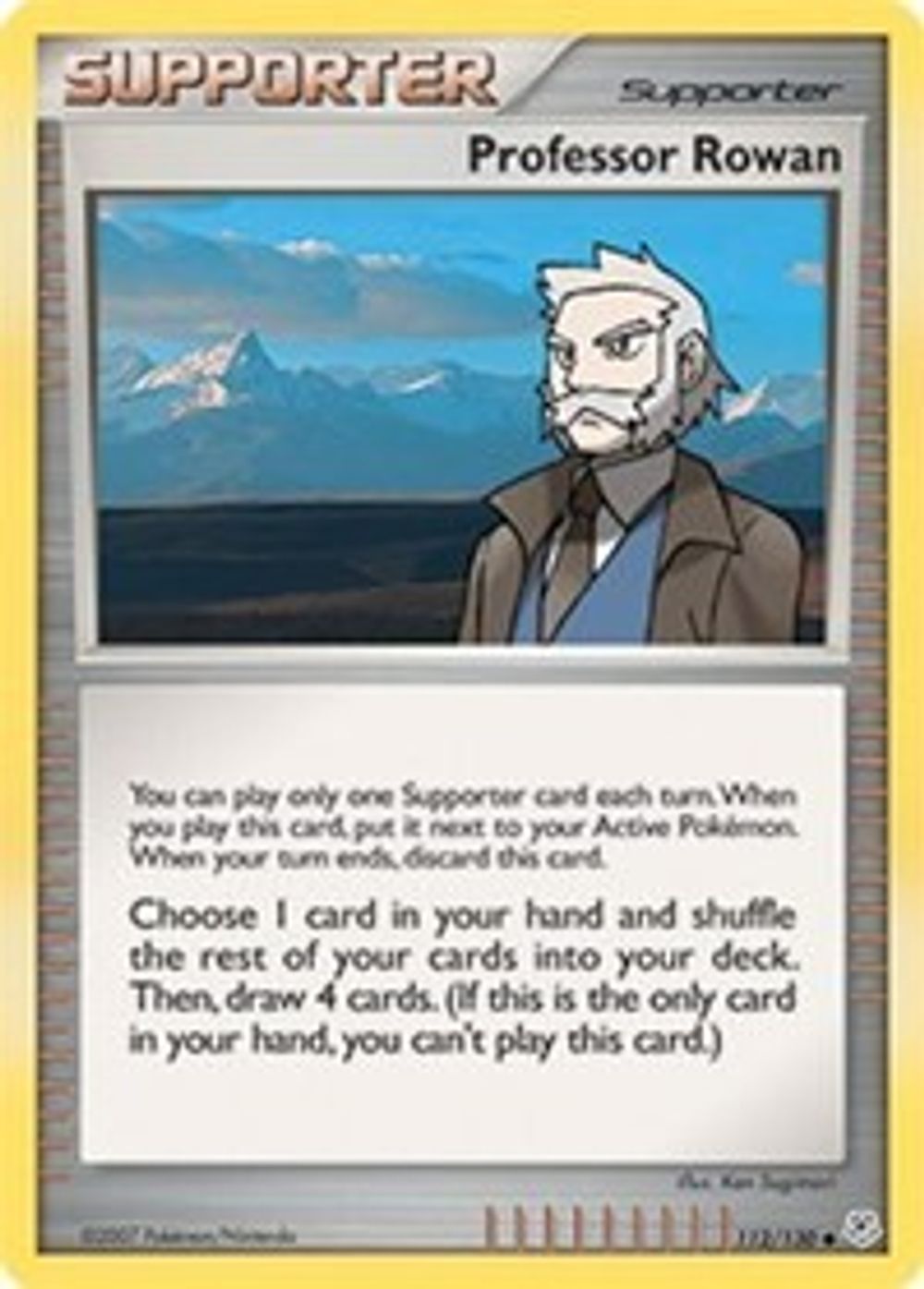 Professor Rowan — Diamond and Pearl