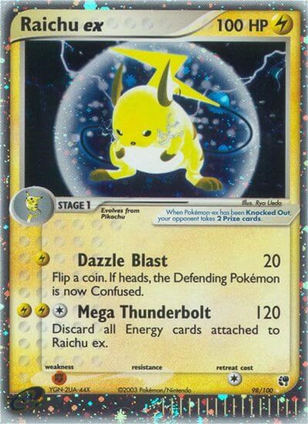 Raichu ex — Sandstorm
