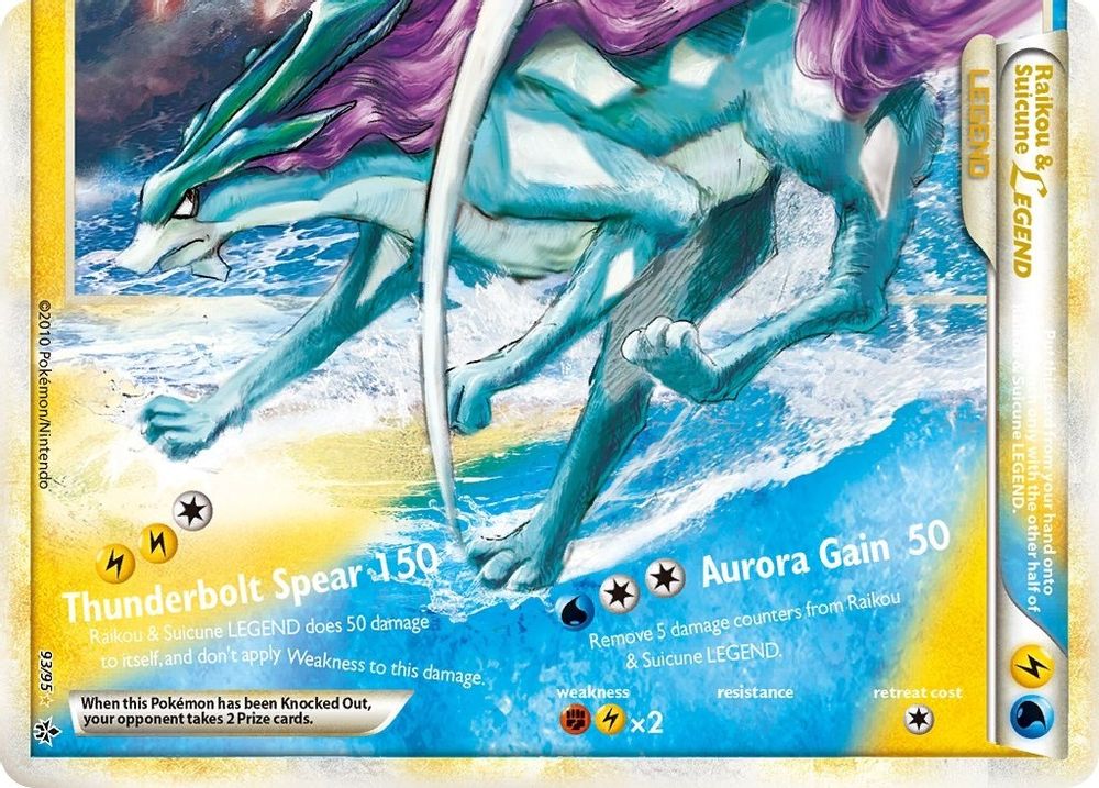 Raikou & Suicune Legend (Bottom) — Unleashed